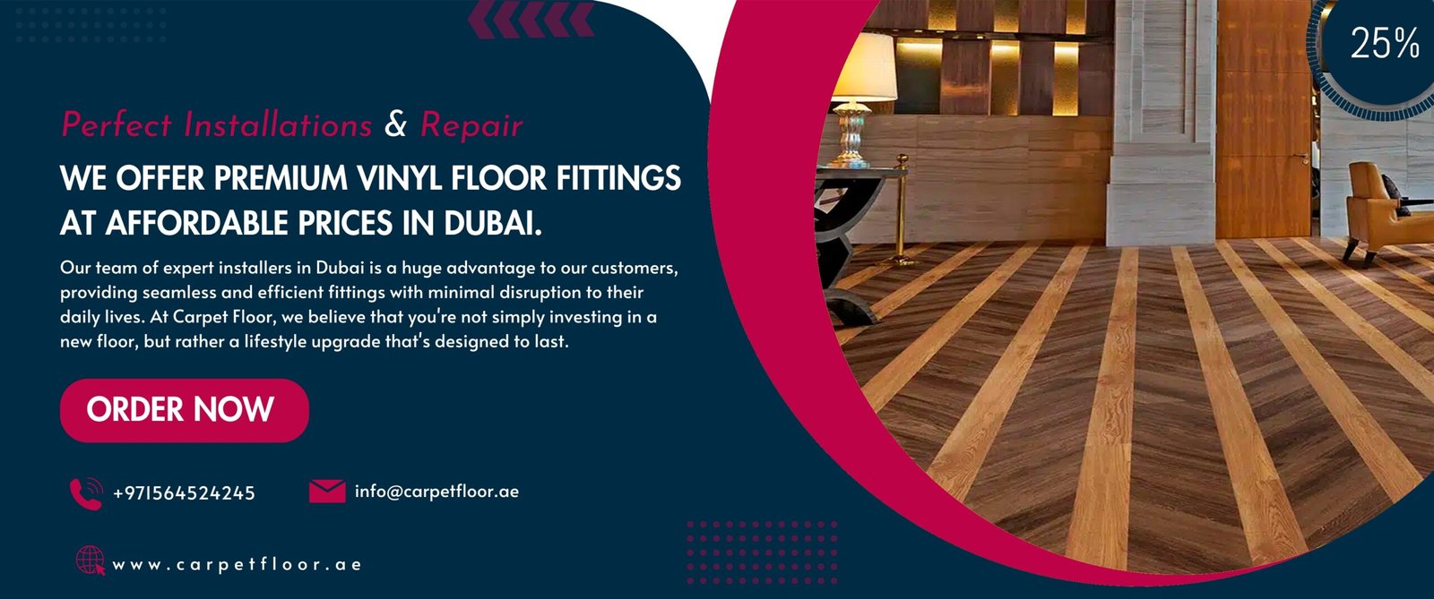 Premium Vinyl Flooring Dubai