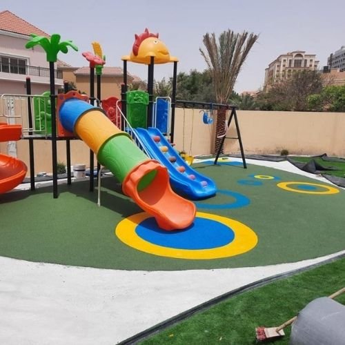 Outdoor Rubber Flooring in Dubai