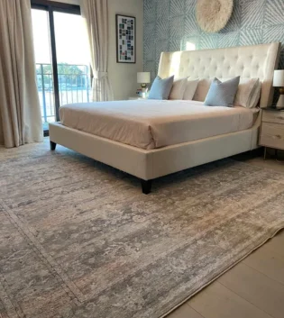 Luxury custom carpet for bedroom Dubai