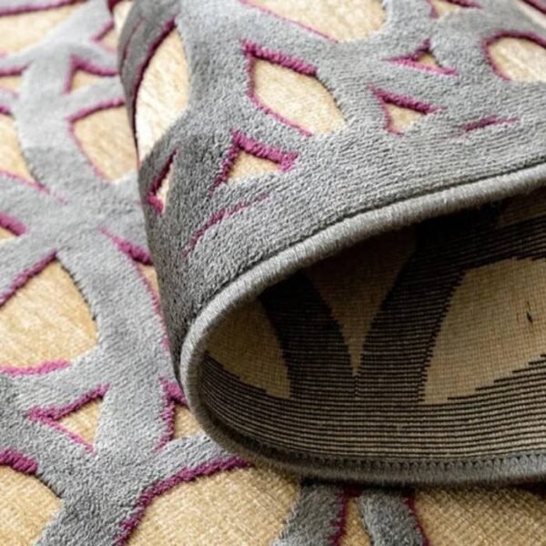 Beige And Purple Rugs - Image 3