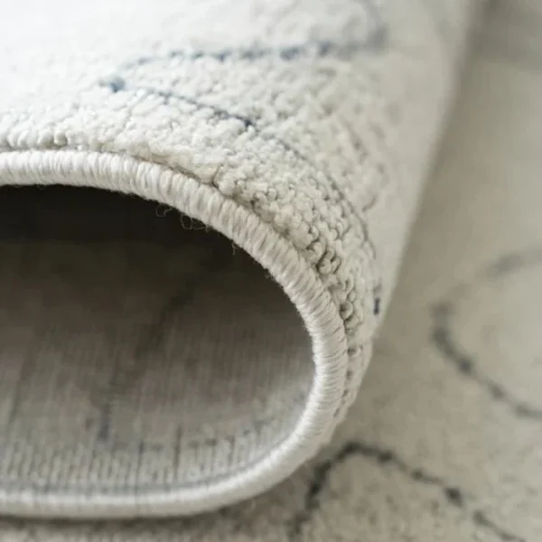 Abstract Bows & Rectangles Sketched Runner Rugs image 4