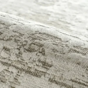 Rug featuring pottery-style abstract patterns
