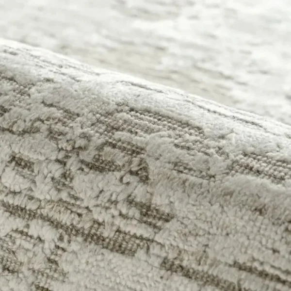 Rug featuring pottery-style abstract patterns
