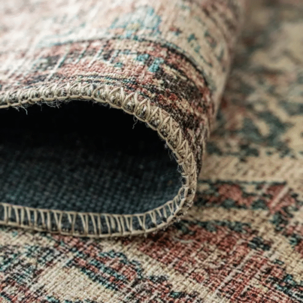 Full view of heritage patterned rug