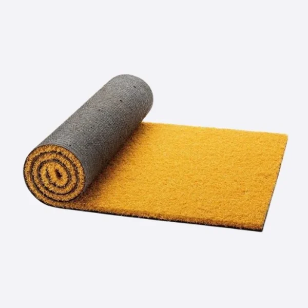 Yellow Artificial Grass Rolled Out