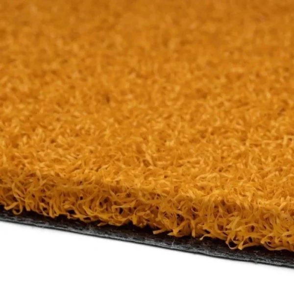 Backyard Decor Yellow Turf Setup