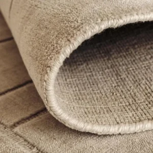 Beige Geometric Round Rugs image 2