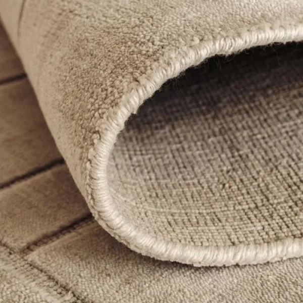 Beige Geometric Round Rugs image 2