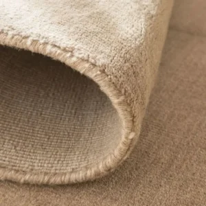 Beige Shaded Ombré Designed Round Rugs image 2