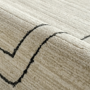 Full rug on hardwood flooring