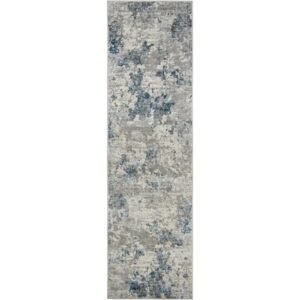 Blurred Texture Runner Rug – Modern Floor Look image 1