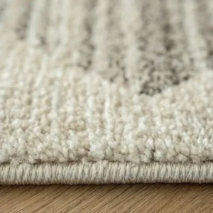 Brown Zigzag Diamond Striped Runner Rugs image 4