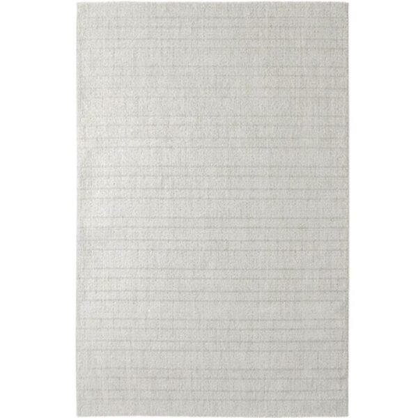 Peaceful ivory tone textured rug