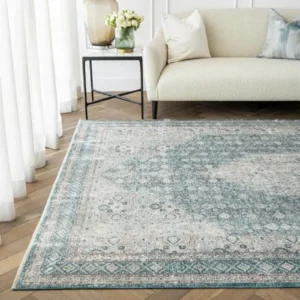 Central Medallion Patterned Rug - Image 2