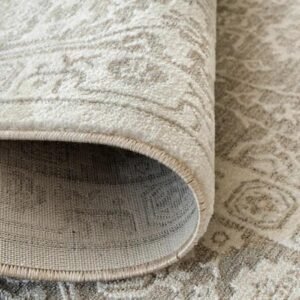Antique Look Faded Rug