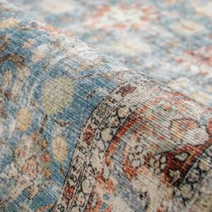Traditional Medallion Faded Rugs - Image 3