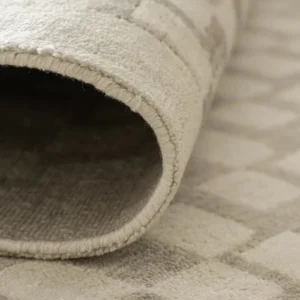 Contemporary Pattern of Small Squares Modern Rug