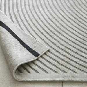 Curves and Lines Rug Modern Design