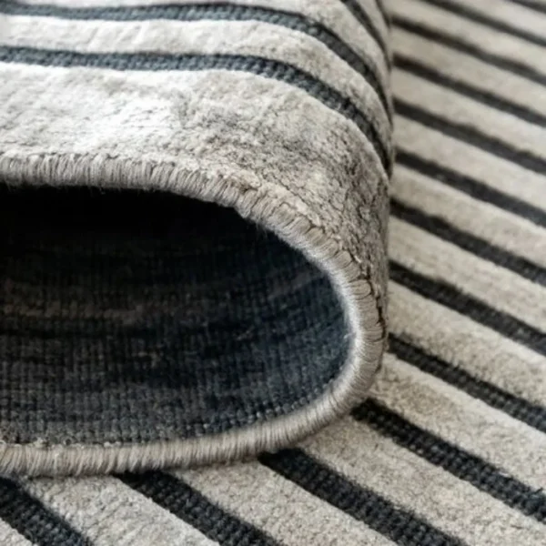 Curves and Straight Lines Patterned Rugs image 4