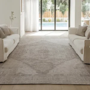 Decorative Central Diamond Rug