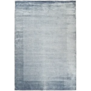 Ice Blue Modern Rug for Bedroom Decor