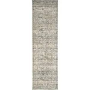 Distressed Rustic Beige Runner Rug - Image 3
