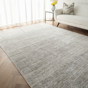 Durable textured surface rug
