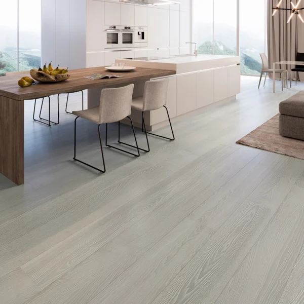 Ash Grey Pores in Wood Grain