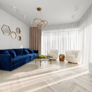 Nordic Style Ash Herringbone Surface