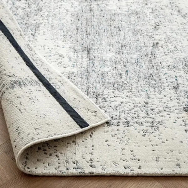 Faded Abstract Design Rug