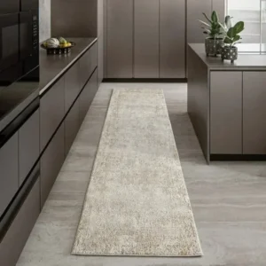 Faded Abstract Patterned Runner Rugs