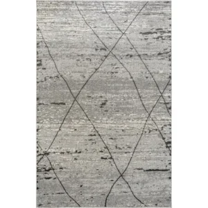 Faded Base Criss-Cross Line Runner Rugs image 2