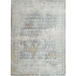 Distressed multicolor area rug