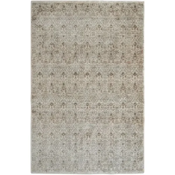 Faded Traditional Diamond Pattern Rugs image 5