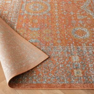 Faded Traditional Medallion Runner Rugs - Image 3