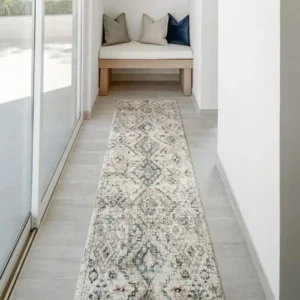 Fading Diamond Transitional Runner Rugs