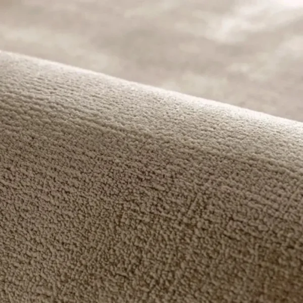 Folded ombré shaded carpet for storage