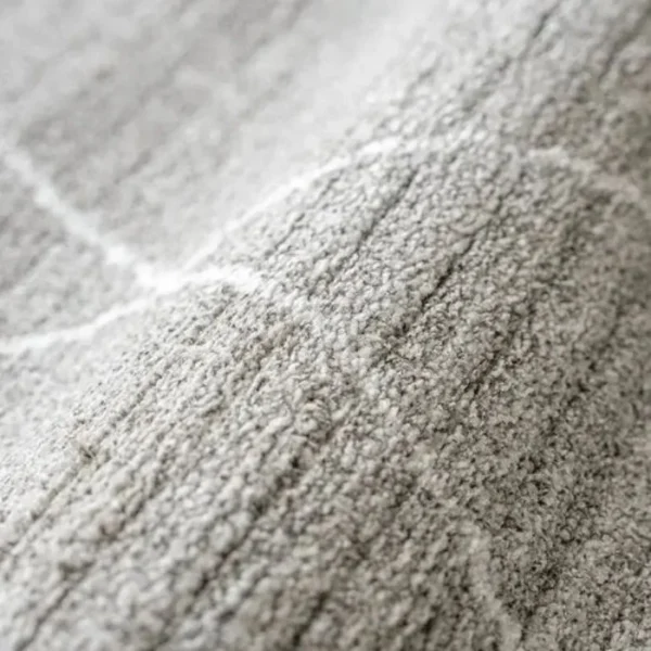 Folded rug showing pattern flexibility