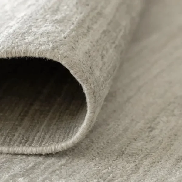 Folded thick surface rug