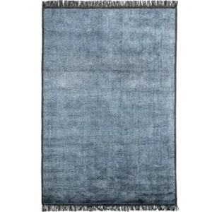 Fringe bordered area rug