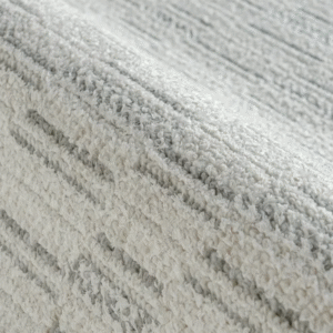 Rug laid flat on wooden floor