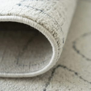 Rug under coffee table and chairs