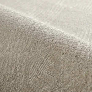 Patterned beige fuzzy carpet rug