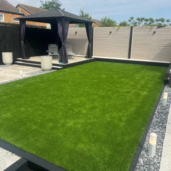 Thick pile Galileo 42mm play area grass