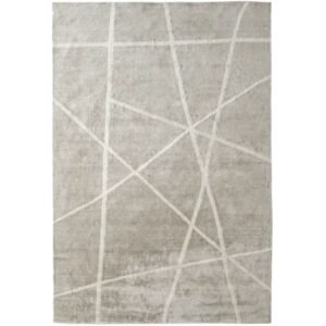 Grey Carpet with Line Design