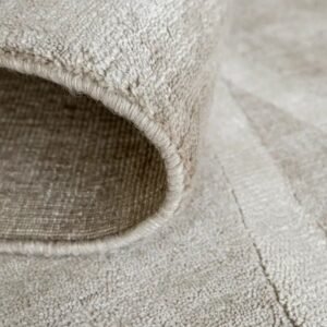 Modern Grey Pattern Carpet