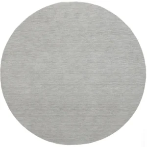 Narrow Textured Stripes Round Rug - Image 3
