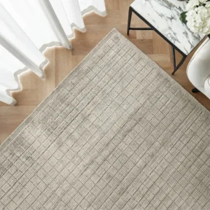Contemporary Grid Pattern Rugs