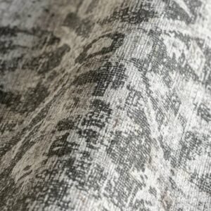 Soft traditional rug with repeating texture