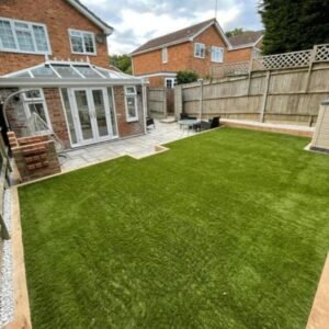 Lush green Hestia 40mm fake grass